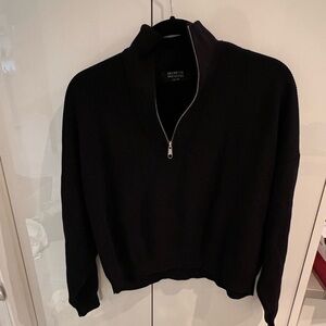 Brunette The Label Knitted Half Zip Pullover